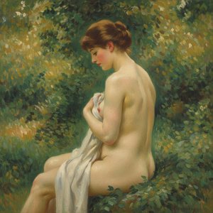 Luminous Repose In The Emerald Glade