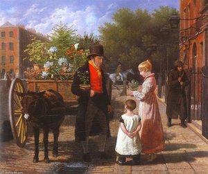 The Flower Seller — Жак Лоран Агасе