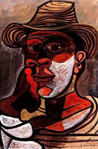 L'homme Au Gant Rouge — Pablo Picasso