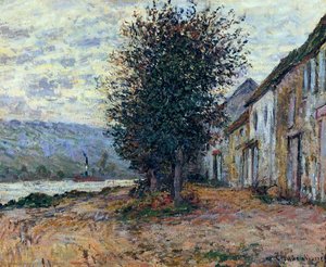 Die Ufer Der Seine — Claude Monet, Impressionismus