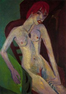 Capelli Rossi (red Hair) — Ernst Ludwig Kirchner