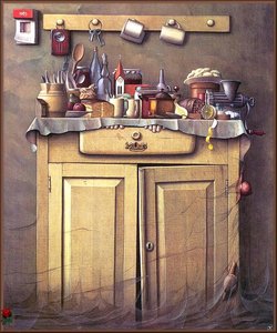 Twilight In The Cupboard — Jacek Yerka