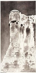 Corner Of Fortress — Louis Lozowick