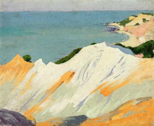 Chalk Hills, Gay Head — Arthur Wesley Dow
