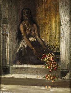 Haremsdame — Alphonse Etienne Dinet (nasreddine Dinet)