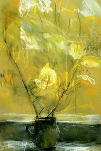 Autumn Leaves — Tetiana Nylivna Yablonska, Impressionism