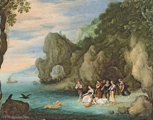 Hecuba discovering the body of Polydorus