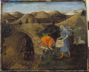 Légende de Romulus et Rémus les jumeaux recueillis par le berger Faustulus