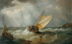 Rough Sea — John Moore Of Ipswich