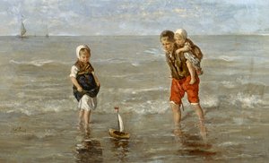 The Toy Boat - — Jozef Israëls