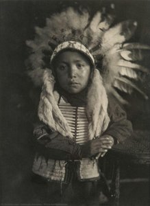 Willie-spotted-horse — Gertrude Käsebier, Pictorialism
