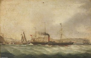Paddle Steamer 'queen' — Joseph Heard