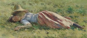In The Sun — Theodore Robinson