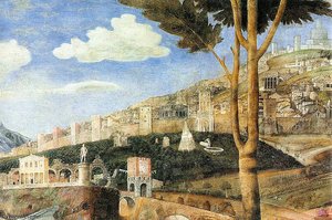 Camera Degli Sposi (detail 5) - — Andrea Mantegna