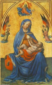 Madonna With The Child — Masolino Da Panicale, Early Renaissance