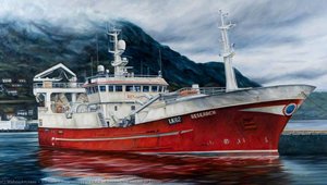 Lk62 'research' Berthed At Malløy — Richard Paul Wemyss