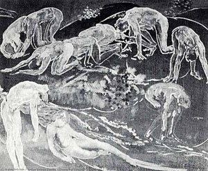 Flowers Of Destiny, (painting) — Arthur B. Davies