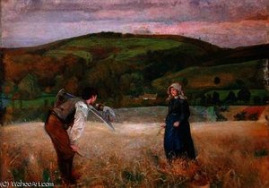 A Field Of Barley — John William North