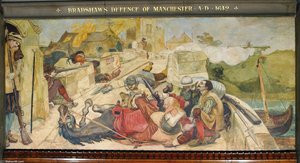 Bradshaw's Defence Of Manchester — Ford Madox Brown