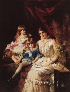 Portrait — Konstantin Yegorovich Makovsky, Neo-classicism