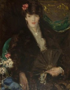 Lady with Fan