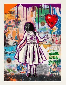 The Unyielding Soul: A Fragmented Symphony Of Purple Drips And Crimson Echoes — Caroline Pelletier