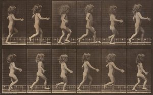 Child Running, From The Book Animal Locomotion — Eadweard J Muybridge