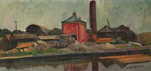 Along The Canal Iii — Hilda Goldwag