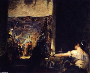Las Hilanderas (after Velazquez) — John Singer Sargent, Impressionistic Realism