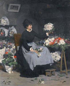La Marchande de fleurs