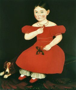 Girl in a Red Dress