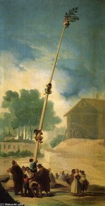 Die Geschmierte Leiter — Francisco José De Goya Y Lucientes