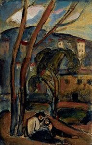 The Small Suburb — Georges Rouault