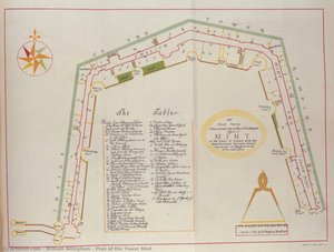 Plan Of The Tower Mint — William Allingham