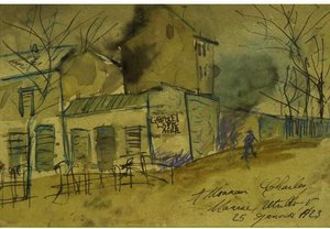 Cabaret Lapin Agile — Maurice Utrillo, Post-impressionism