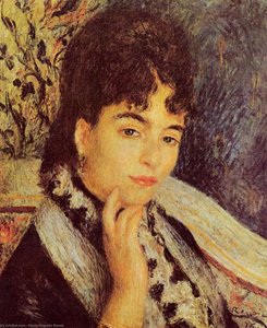 Madame Alphonse Daudet — Pierre-auguste Renoir, Impressionism
