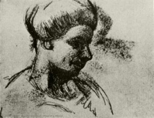 Cabeza De Mujer — Vincent Willem Van Gogh, Post-impressionism