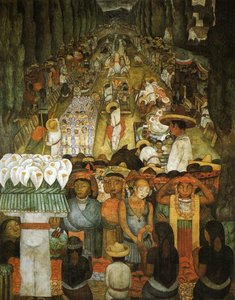 Good Friday On The Santa Anita Canal — Diego Rivera