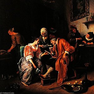 Sick Old Man — Jan Havickszoon Steen