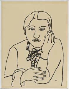 Portrait Of Nadia — Fernand Léger