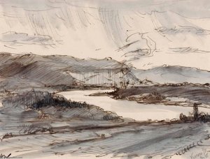 Le Rhone A Viviers — Herman Armour Webster