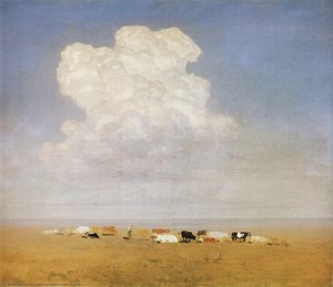 Noon. Herd In The Desert — Arkhip Ivanovich Kuindzhi