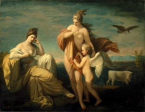 Venus And Europa — Benjamin West