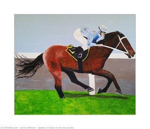 Speed (a Study In Oil And Acrylic) — Jenny Watson