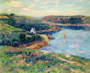 River In Belon — Henri Moret