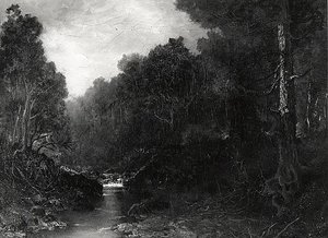 In The Forest, (painting) — Ralph Albert Blakelock