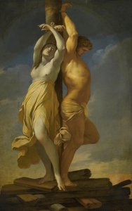 Olindo And Sofronia On The Pyre — Любен Боген