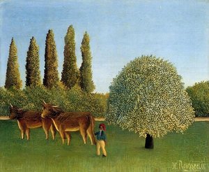 Meadowland — Henri Julien Félix Rousseau (le Douanier)