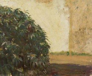 Study Of Foliage — Sir Alfred James Munnings, British Regionalism