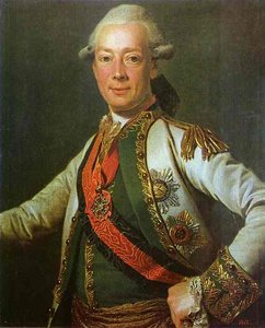 Portrait Of Count I. G. Tchernyshov — Dmitry Grigoryevich Levitsky
